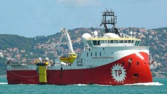 Ανοιχτά της Λέσβου το τουρκικό ερευνητικό σκάφος Barbaros