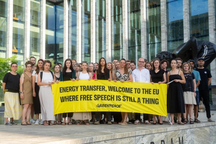 Η Greenpeace ξεκινά μια πρωτοποριακή αντί-SLAPP αγωγή