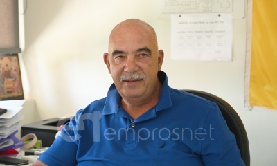 O Διευθυντής της ΕΠΑΣ Μαθητείας του ΟΑΕΔ Μυτιλήνης, Αθανάσιος Ιατρίδης
