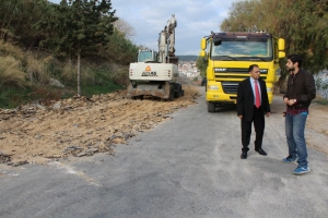 Ξεκίνησαν οι εργασίες περιφερειακά του Κάστρου