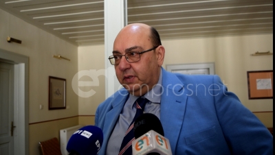 Ο Δήμαρχος Δυτικής Λέσβου Ταξιάρχης Βέρρος 