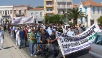 Στον αγώνα με ντουντούκα και πανό