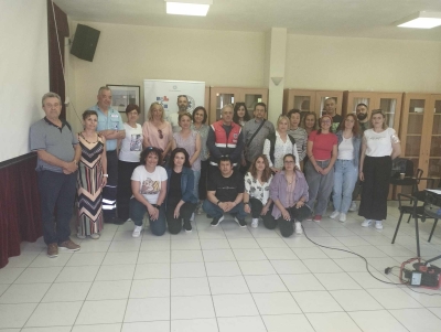 Σεμινάριο πρώτων βοηθειών με Καυλακώνη &amp; Χαμαλέλλη