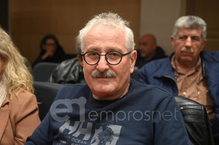 Ο αντιδήμαρχος Τεχνικών Υπηρεσιών Δήμου Δυτικής Λέσβου, Ιορδάνης Ιορδάνου 