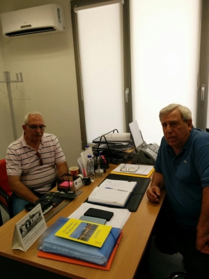 Συνάντηση Σ. Ψαρρόπουλου με τον Π. Βάλεση