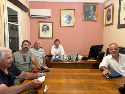 Συνάντηση Δουδωνή με το Δίκτυο Κοινοτήτων Λέσβου