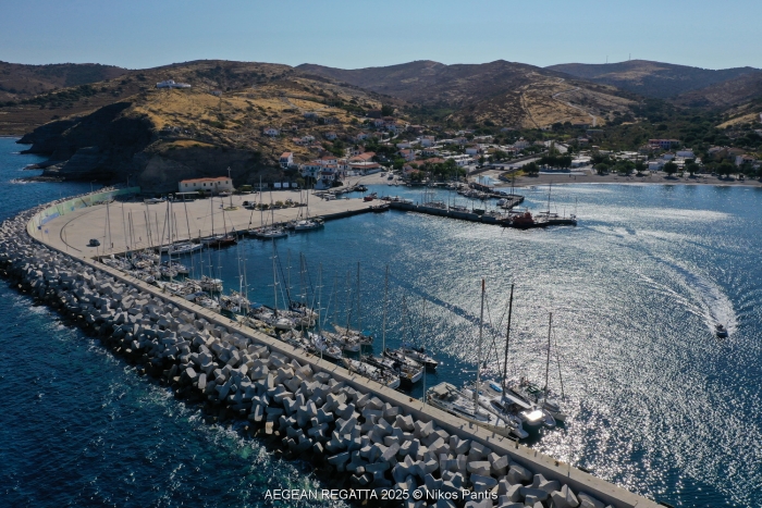 Η Αegean Regatta έφτασε στο Πλωμάρι