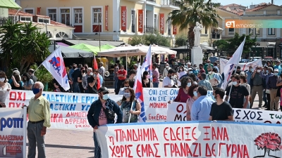 Πρωτομαγιάτικη κινητοποίηση και κατάργηση 8ωρου [Vid]