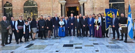 Στιγμιότυπο από τους εορτασμούς 