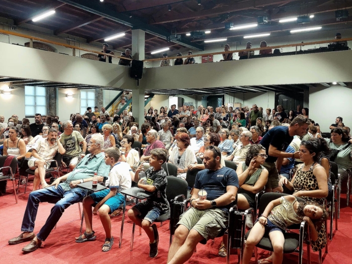 Από την συγκέντρωση για το νερό στον Πολιχνίτο