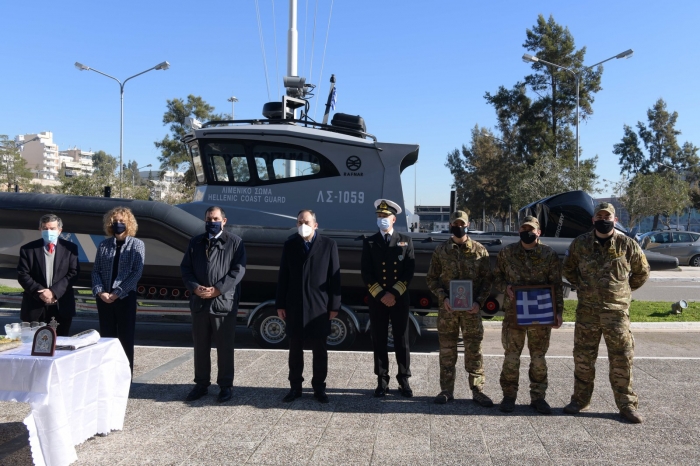 Δύο ακόμη υπερσύγχρονα ταχύπλοα περιπολικά σκάφη παρέλαβε το Λιμενικό Σώμα