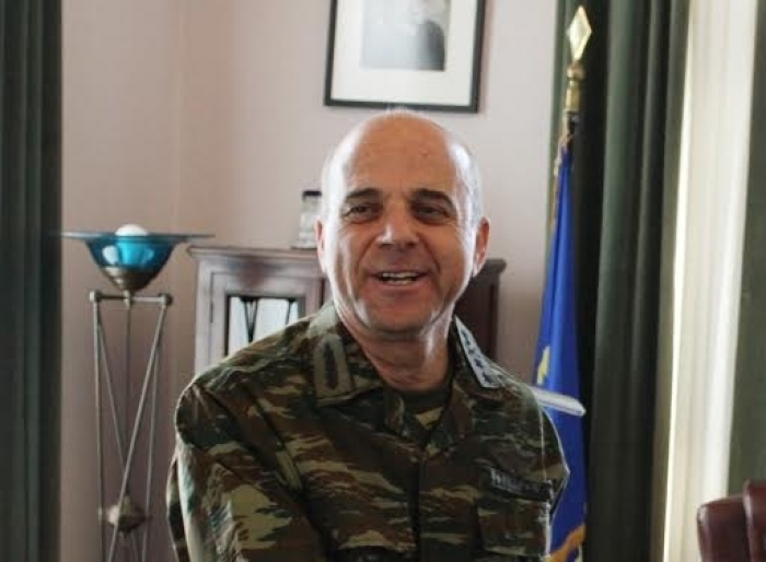 Αποστρατεύτηκε ο στρατιωτικός διοικητής Λέσβου Σταύρος Τσερπές