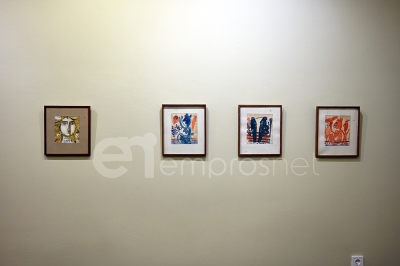 Πέντε μοναδικά έργα του Αλέκου Φασιανού στην Δημοτική Πινακοθήκη Μυτιλήνης [Vid &amp; Pics]