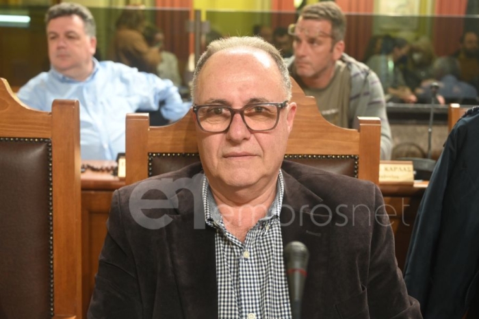 O πρόεδρος του Λιμενικού Ταμείου, Παναγιώτης Τακτικός