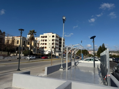 Γωνιά ανακύκλωσης επι της Ελευθερίου Βενιζέλου