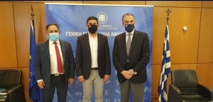 Σειρά συναντήσεων με κυβερνητικά στελέχη για την ενίσχυση του Δήμου Μυτιλήνης