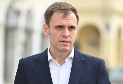 O Βουλευτής Επικρατείας και Κοινοβουλευτικός Εκπρόσωπος του ΠΑΣΟΚ - Κινήματος Αλλαγής Δημήτρης Μάντζος