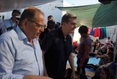 Επίσκεψη - αστραπή με ουσία και περιεχόμενο [Pics-Vids]
