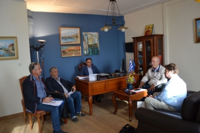 Συνάντηση του Δικτύου με τον δήμαρχο Στρ. Κύτελη