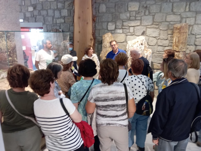 Στιγμιότυπο από την επίσκεψη 