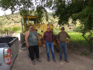 Εργασίες αποκατάστασης της αγροτικής οδοποιίας