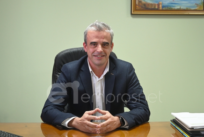 Ο Δήμαρχος Μυτιλήνης Παναγιώτης Χριστόφας 