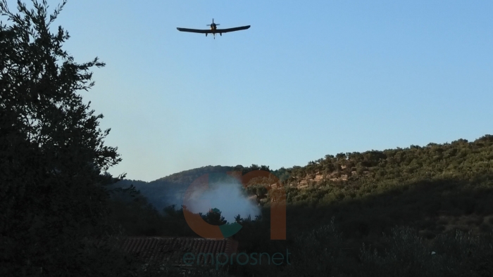 Υψηλός την Τετάρτη ο κίνδυνος πυρκαγιάς στη Λέσβο