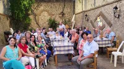 Στιγμιότυπο από την επίσκεψη στην Στύψη 