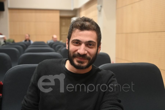 Ο Δημοτικός Σύμβουλος της Λαϊκής Συσπείρωσης, Γιώργος Συκάς 