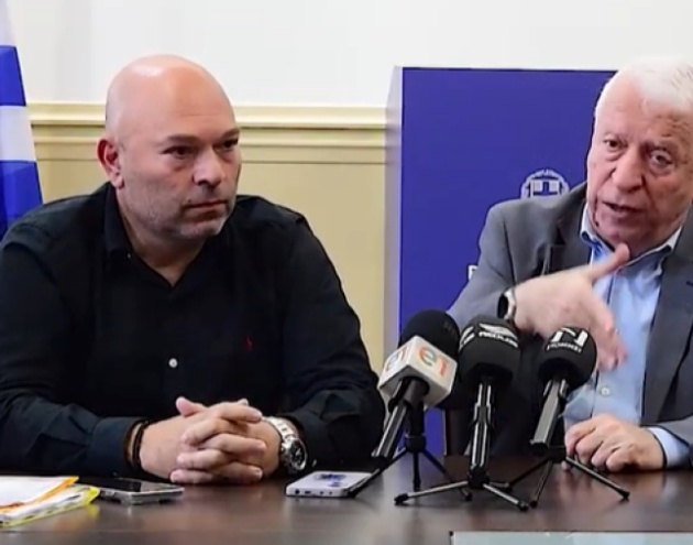 Εργασίες αποκατάστασης αναχώματος Τσικνιά [Vid]