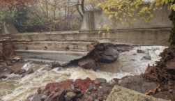 Ζημιές στον Δήμο Δυτικής Λέσβου από την έντονη βροχόπτωση