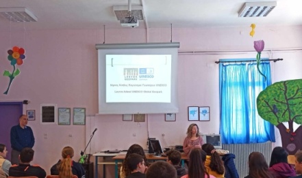 Μαθητές του Γυμνασίου Αγιάσου γνώρισαν το Γεωπάρκο Λέσβου και τα στοιχεία που οδήγησαν στην αναγνώρισή του από την UNESCO