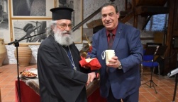 Έκοψε την Βασιλόπιτα ο Μανταμάδος