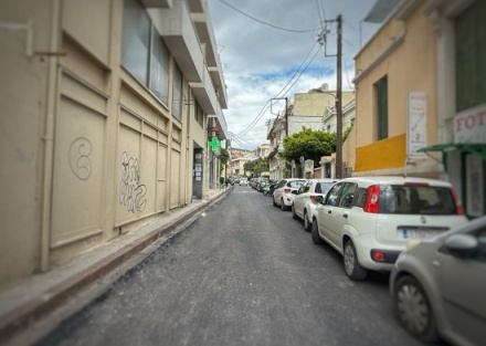Ασφαλτοστρώθηκε η Αγιάς Ειρήνης